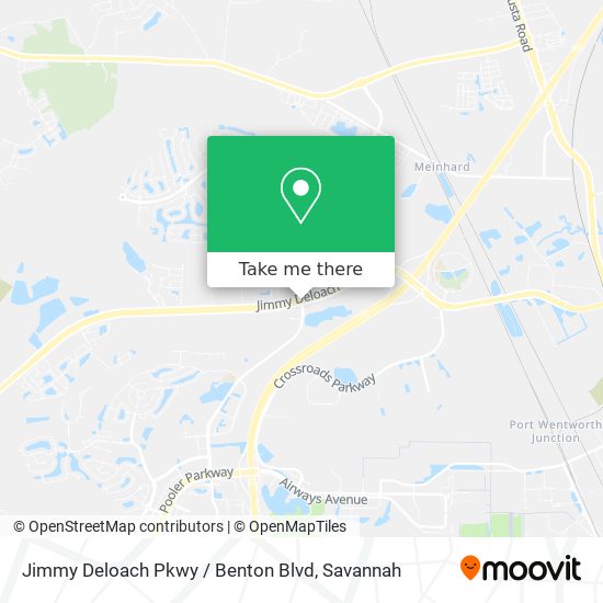 Mapa de Jimmy Deloach Pkwy / Benton Blvd