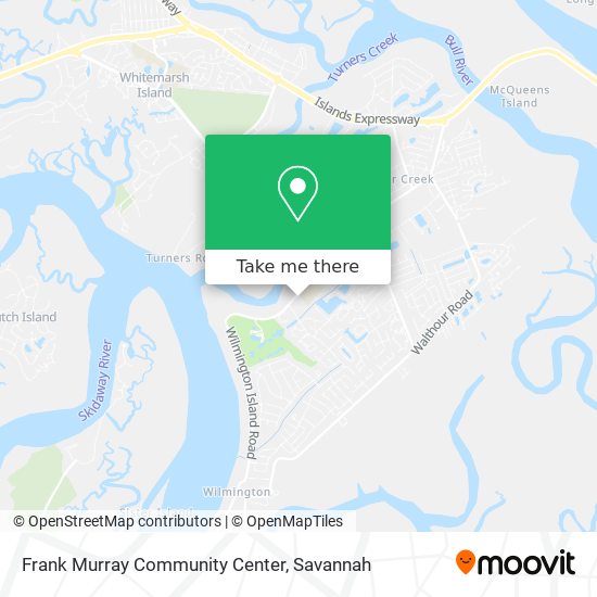 Frank Murray Community Center map