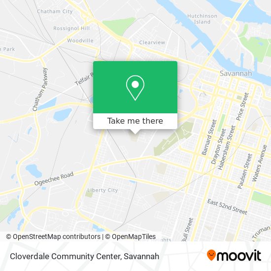 Mapa de Cloverdale Community Center