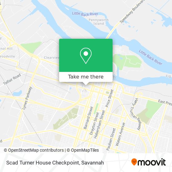 Mapa de Scad Turner House Checkpoint