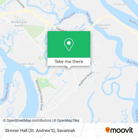 Skinner Hall (St. Andrew'S) map