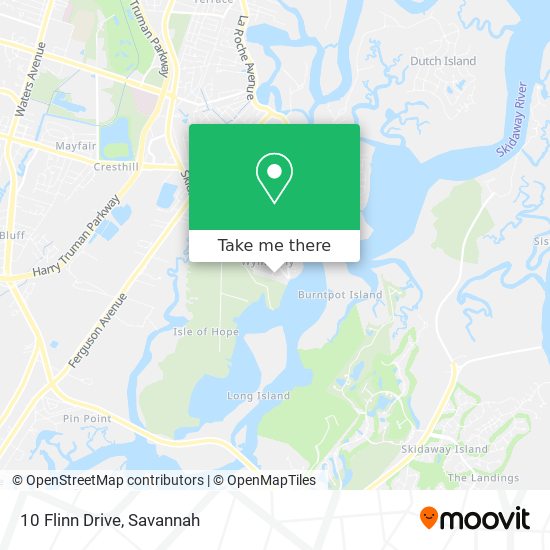 10 Flinn Drive map