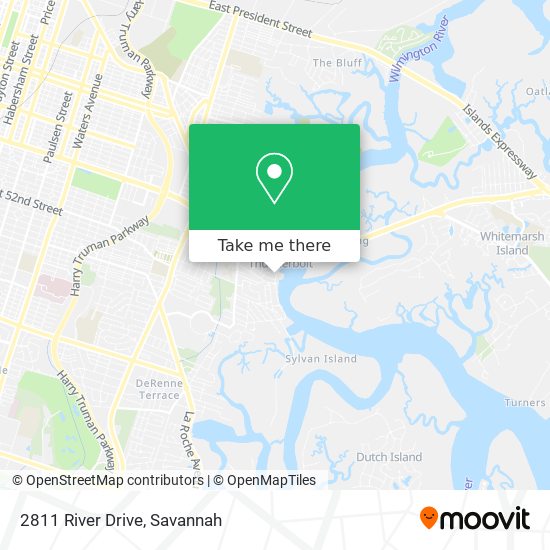 2811 River Drive map