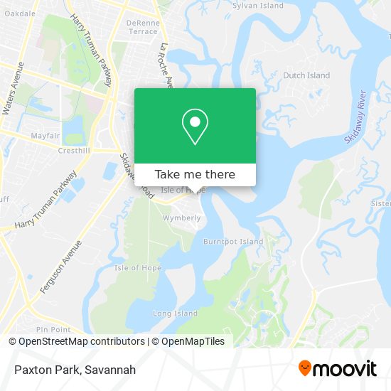Mapa de Paxton Park