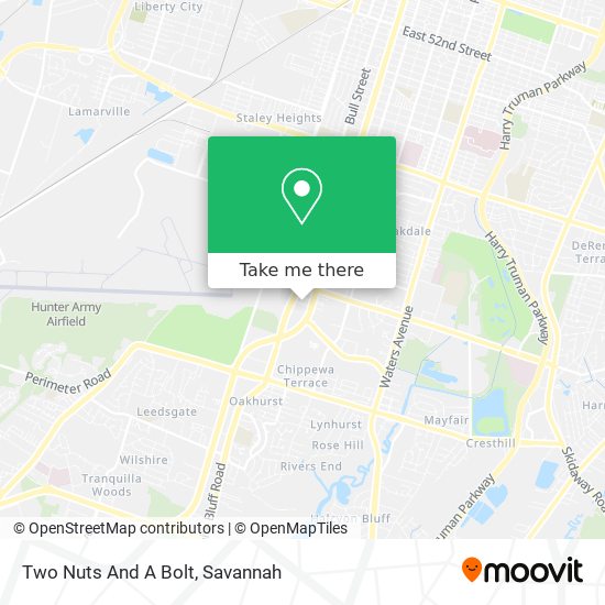 Mapa de Two Nuts And A Bolt