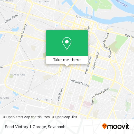 Mapa de Scad Victory 1 Garage