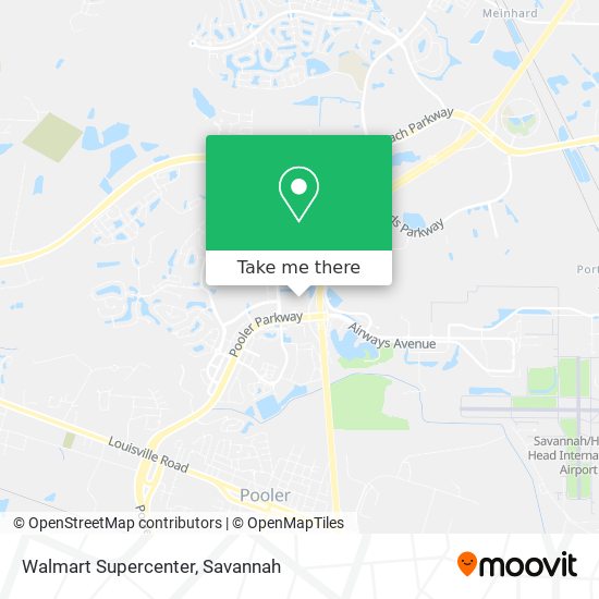 Walmart Supercenter map