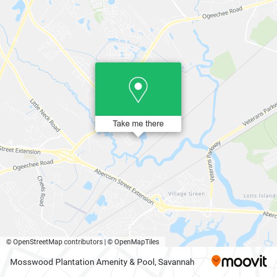 Mosswood Plantation Amenity & Pool map