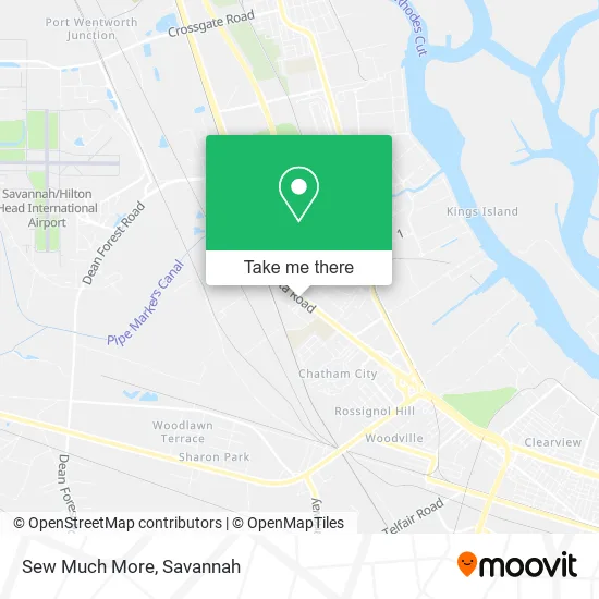 Sew Much More map