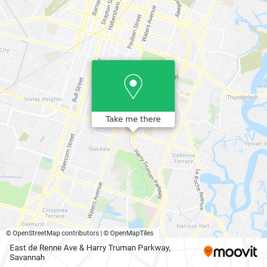East de Renne Ave & Harry Truman Parkway map