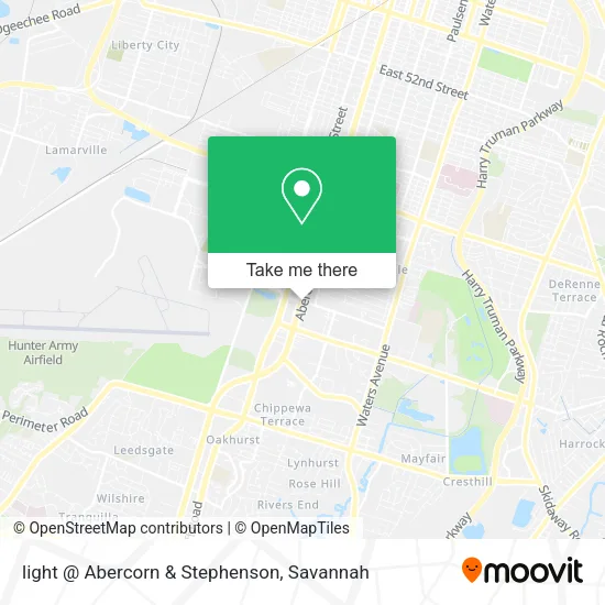 light @ Abercorn & Stephenson map