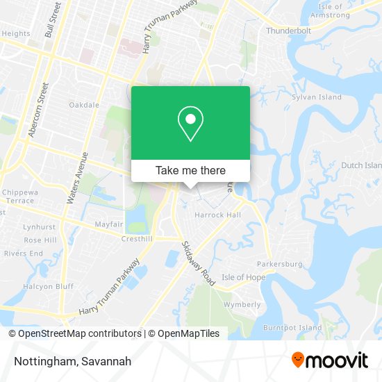 Mapa de Nottingham