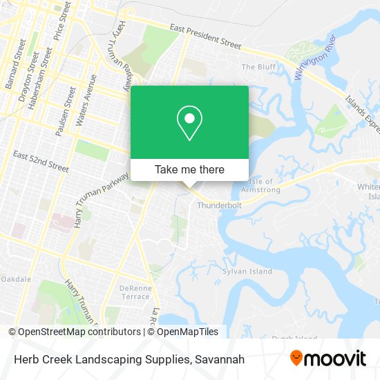 Mapa de Herb Creek Landscaping Supplies