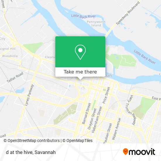 d at the hive map