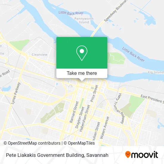 Pete Liakakis Government Building map