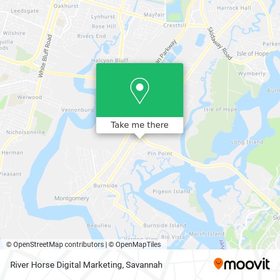 River Horse Digital Marketing map