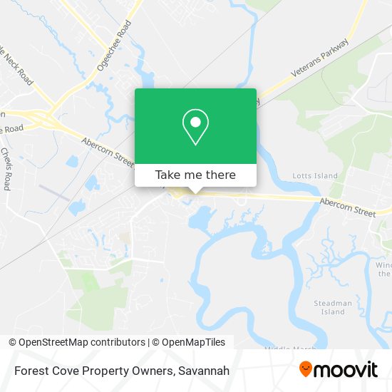 Forest Cove Property Owners map