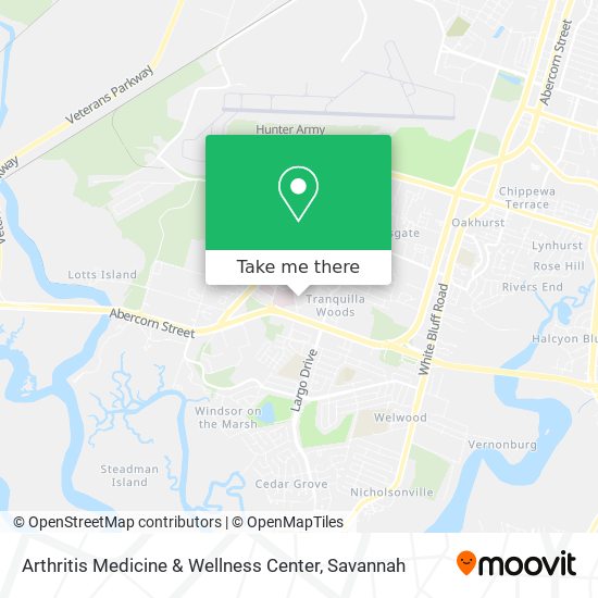 Arthritis Medicine & Wellness Center map