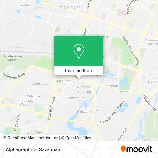 Alphagraphics map