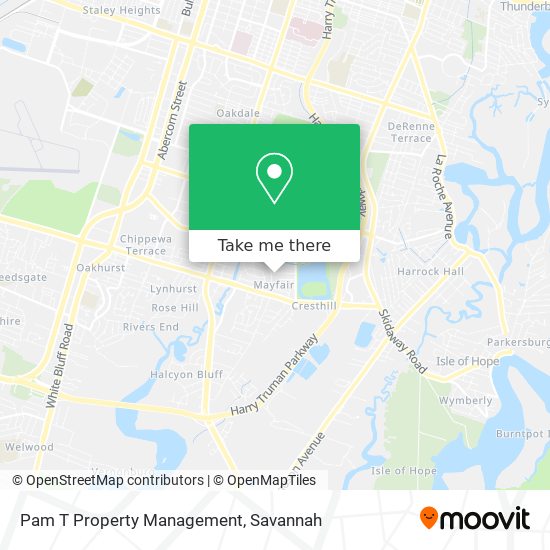 Pam T Property Management map
