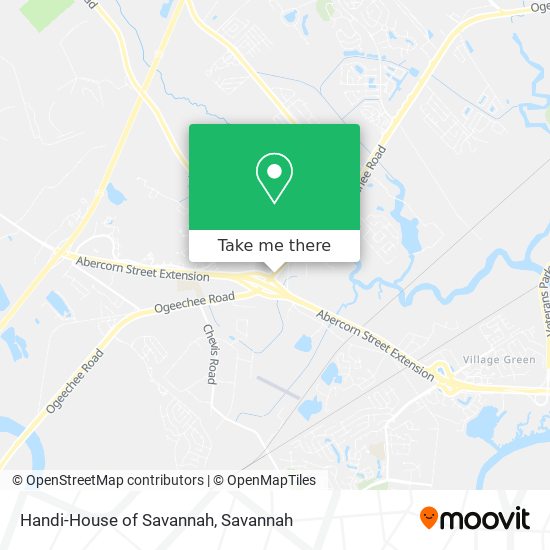 Mapa de Handi-House of Savannah