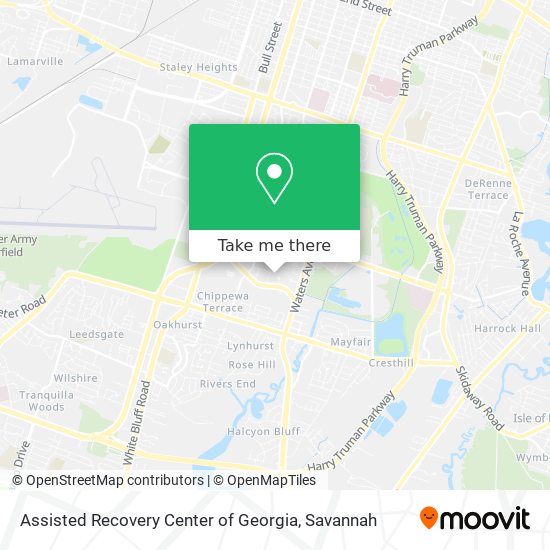 Mapa de Assisted Recovery Center of Georgia