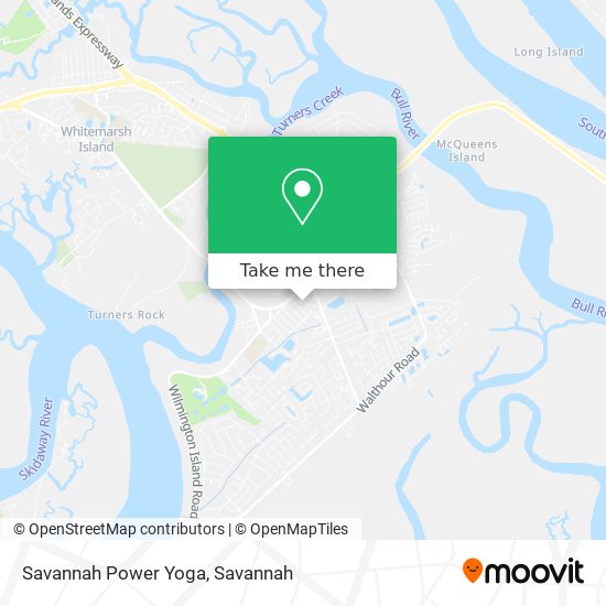 Mapa de Savannah Power Yoga