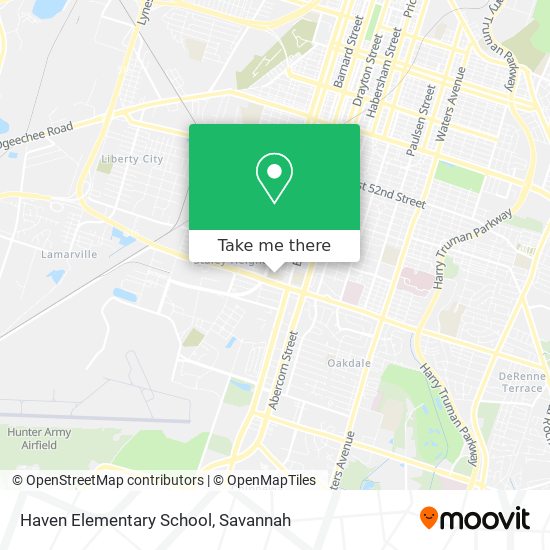 Mapa de Haven Elementary School