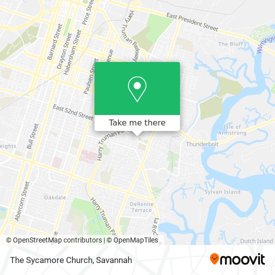Mapa de The Sycamore Church