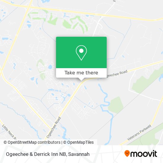 Mapa de Ogeechee & Derrick Inn NB
