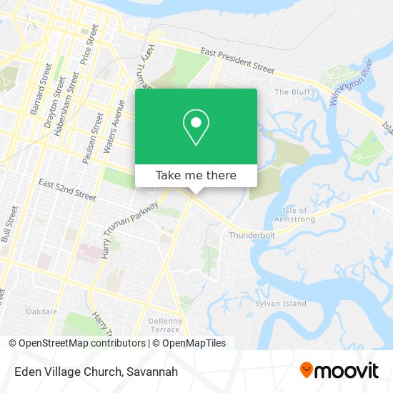 Mapa de Eden Village Church