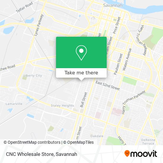 CNC Wholesale Store map