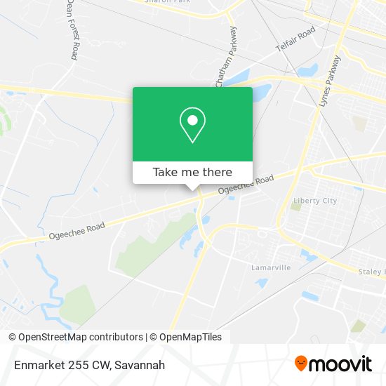 Mapa de Enmarket 255 CW