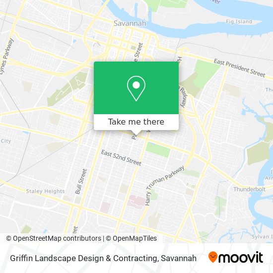 Griffin Landscape Design & Contracting map