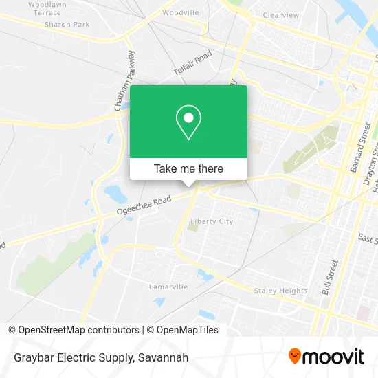 Graybar Electric Supply map