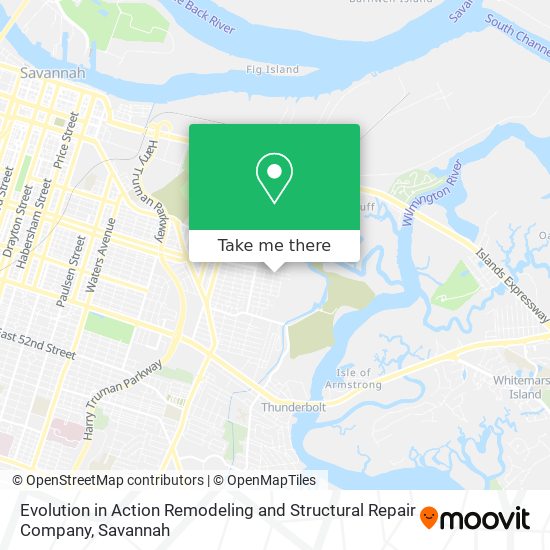 Evolution in Action Remodeling and Structural Repair Company map