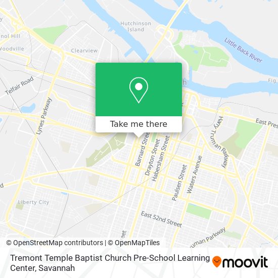 Mapa de Tremont Temple Baptist Church Pre-School Learning Center