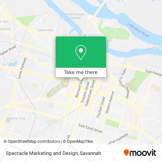 Spectacle Marketing and Design map