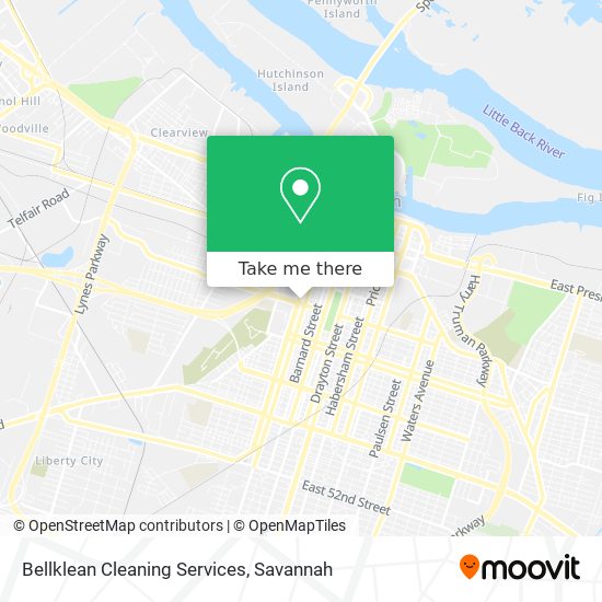 Mapa de Bellklean Cleaning Services