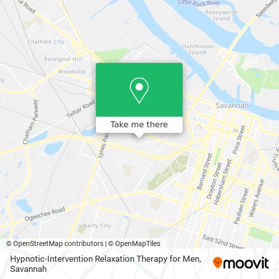Hypnotic-Intervention Relaxation Therapy for Men map
