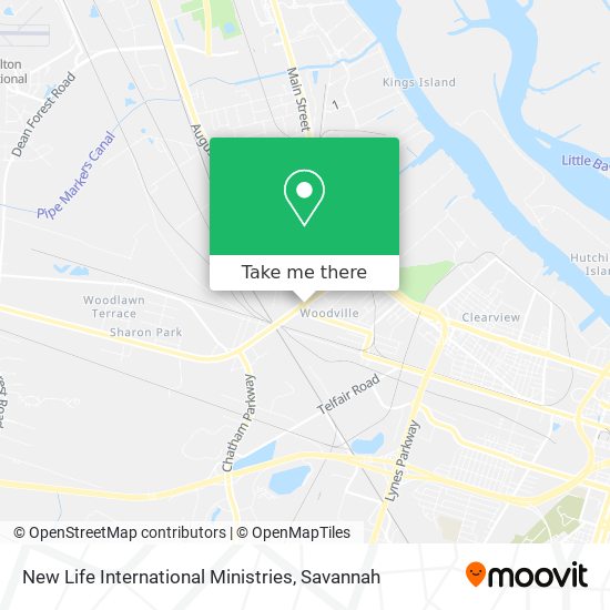 New Life International Ministries map