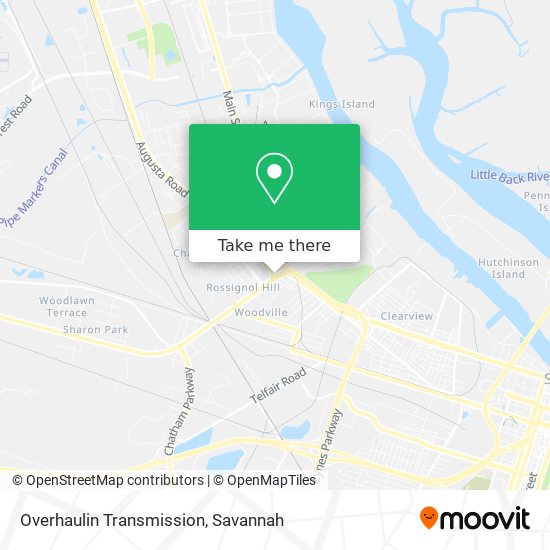 Overhaulin Transmission map