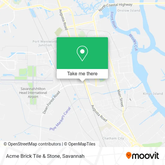 Acme Brick Tile & Stone map