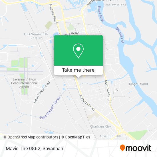 Mavis Tire 0862 map