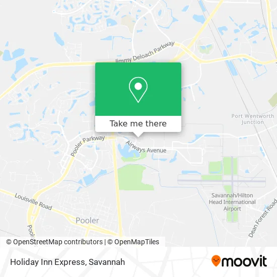Holiday Inn Express map