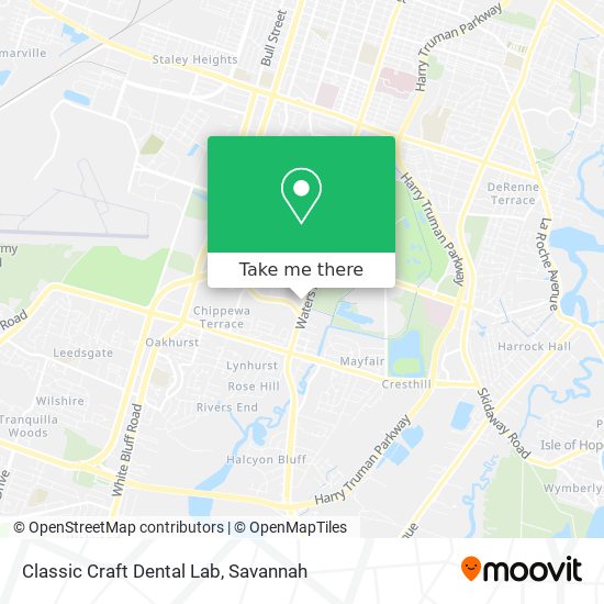 Classic Craft Dental Lab map