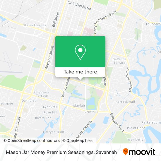 Mason Jar Money Premium Seasonings map