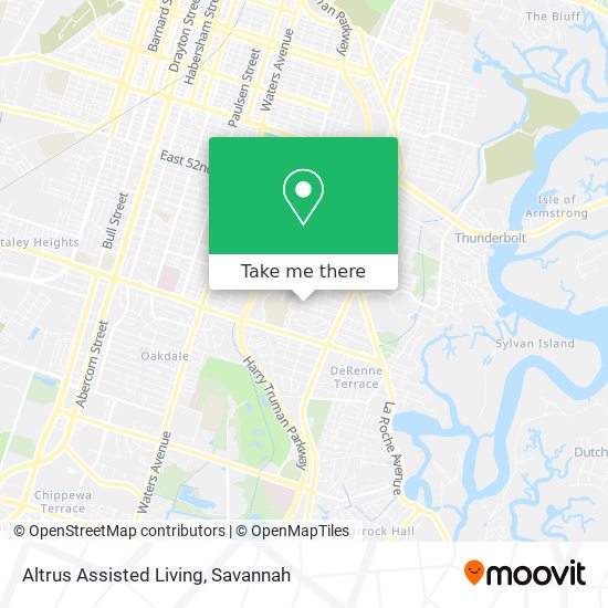 Altrus Assisted Living map