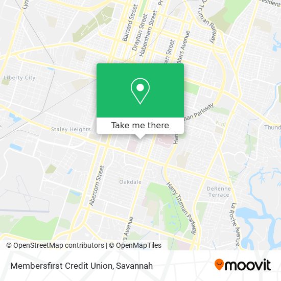 Membersfirst Credit Union map