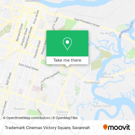 Mapa de Trademark Cinemas Victory Square